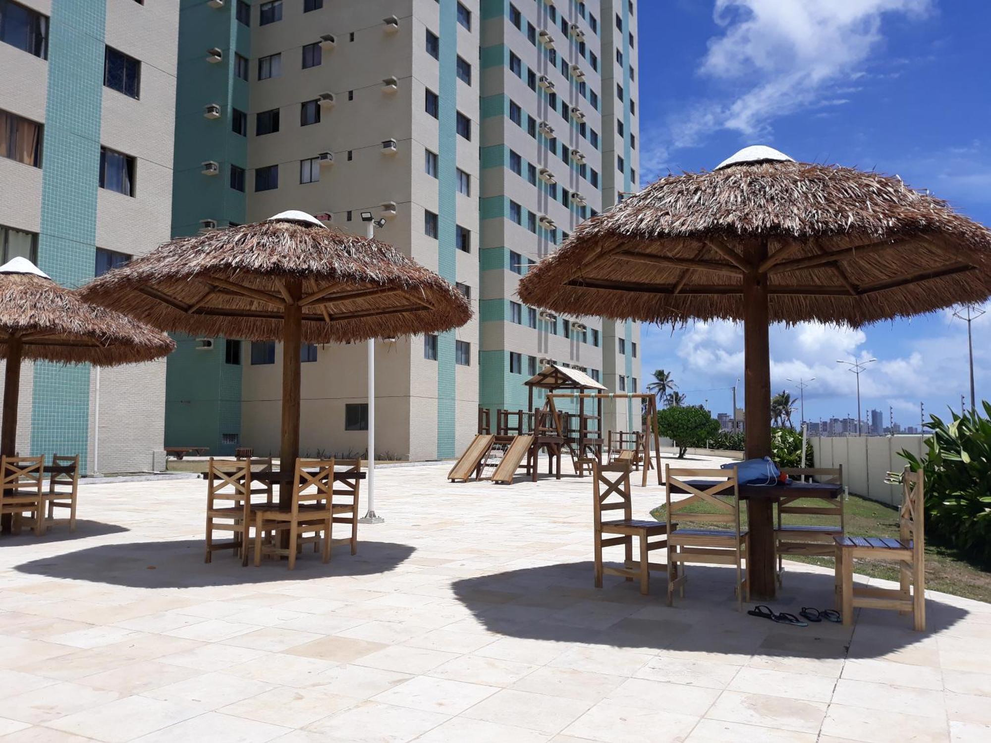 Apartamento Beira-Mar Com 2 Quartos Maceió 客房 照片